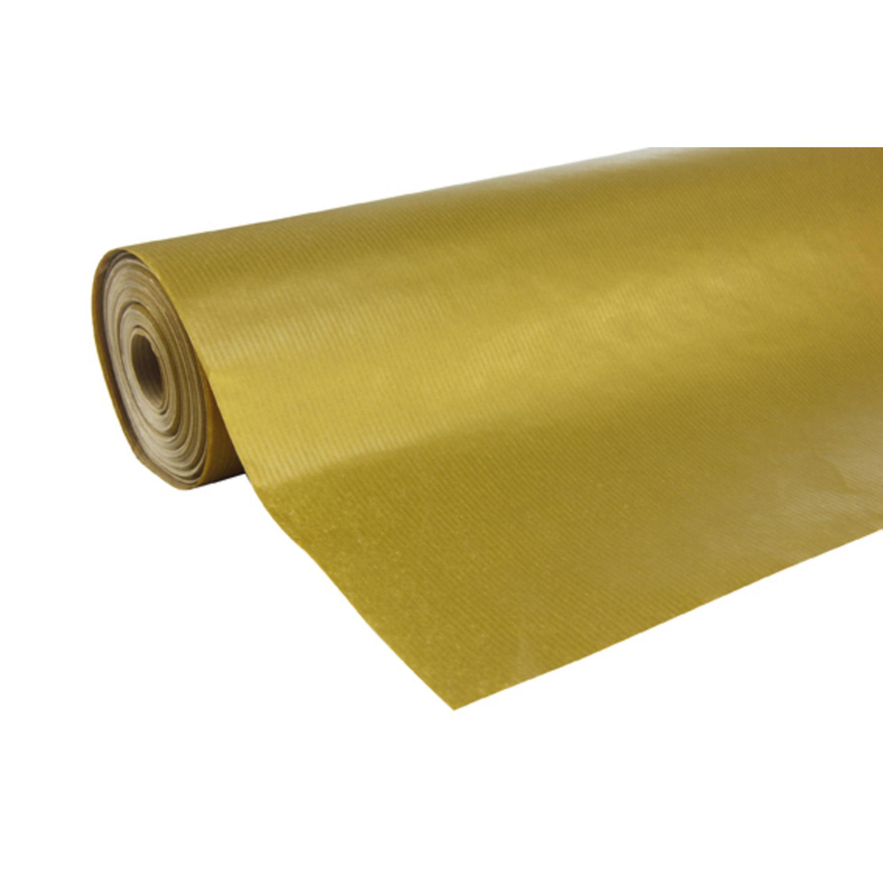 3065500175754 - Geschenkpapier Uni Secare-Rolle gold