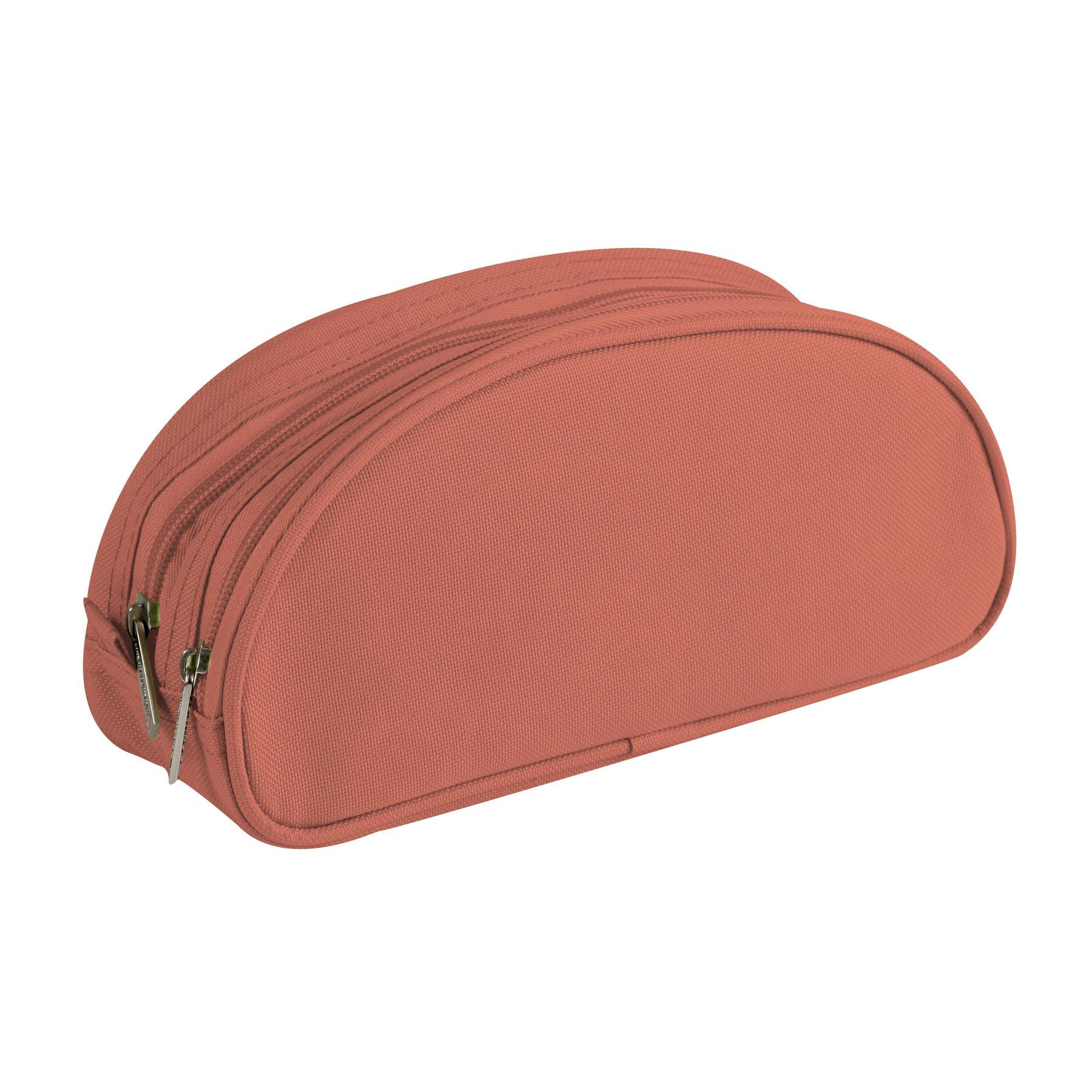 3329680083439 - Ovales Etui mit 2 Fächern Textile