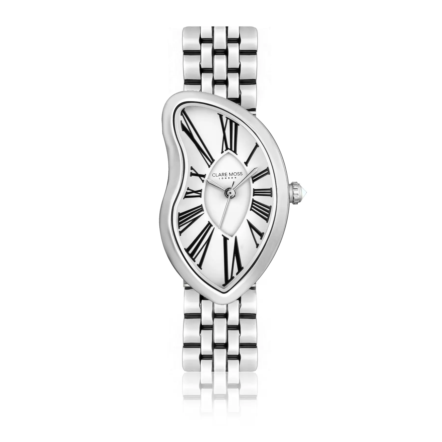 7756613099087 - Damenuhr Old money white Link