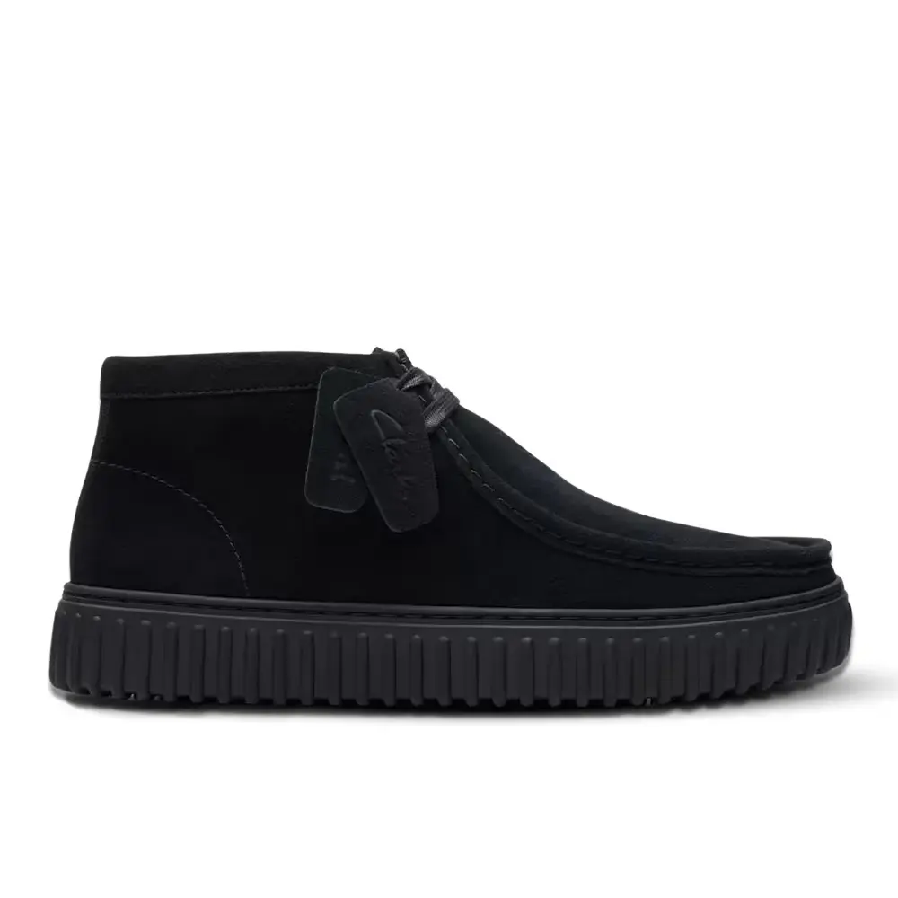 Clarks Noir Loafers Torhill Hi