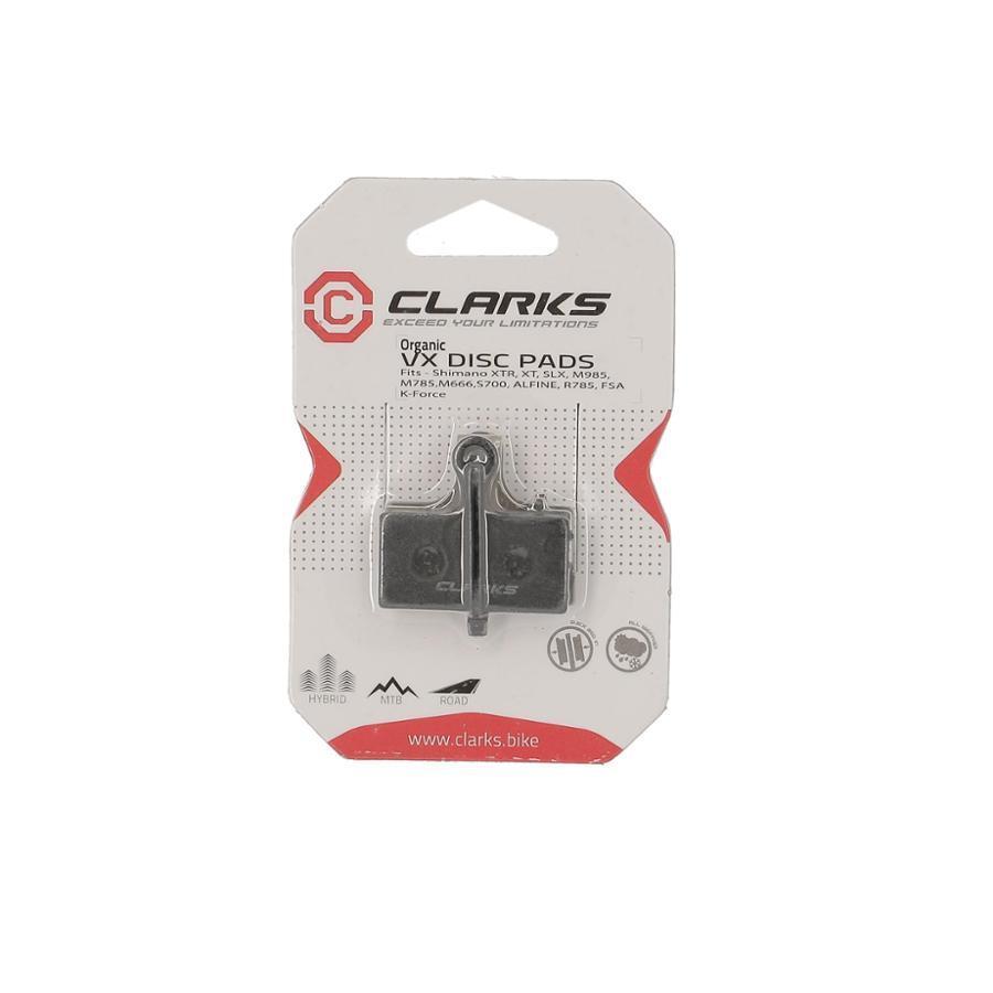 Velo Store - UK Organic brake pad Clarks Cycle Systems Shimano XTR XT SLX BR-M9000 8000 7000 6000 | Extra 10% off with Subscription, Postage £16.79 to UK Fedex.