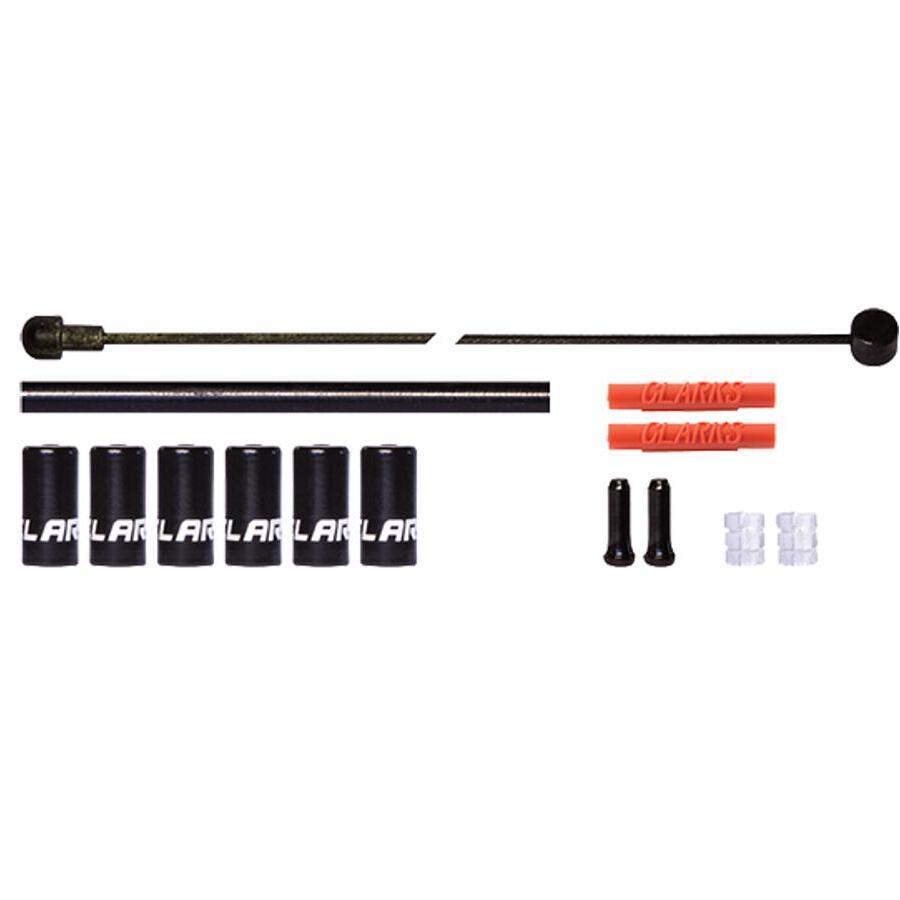 Velo Store - UK Brake transmission 2 cables sheaths end caps Clarks Cycle Systems Teflon | Extra 10% off with Subscription, Postage £16.79 to UK Fedex.