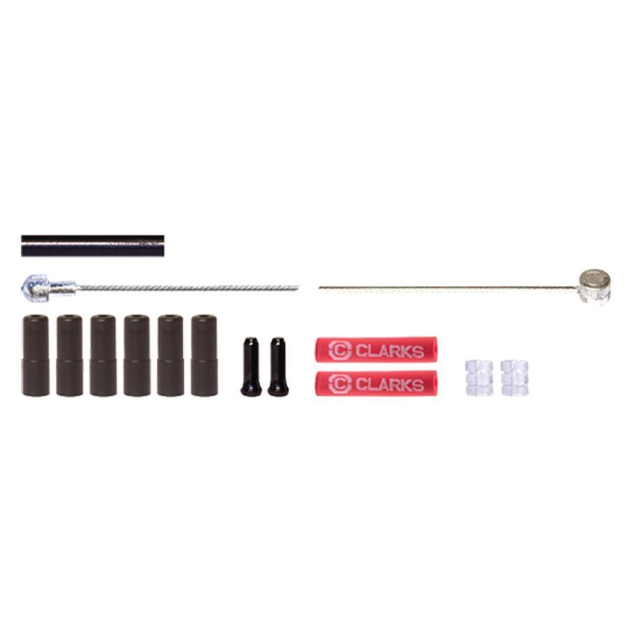 Velo Store - UK Brake transmission 2 cables sheaths end caps Clarks Cycle Systems Galva | Extra 10% off with Subscription, Postage £16.79 to UK Fedex.