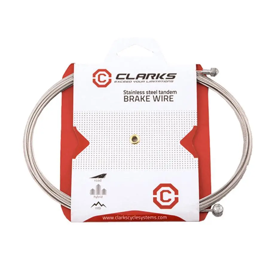 Velo Store - UK Stainless steel brake cable Clarks Cycle Systems Tandem | Extra 10% off with Subscription, Postage £16.79 to UK Fedex.