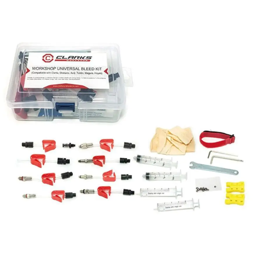 Velo Store - UK Hydraulic brake bleeding kit all makes Clarks Cycle Systems | Extra 10% off with Subscription, Postage £16.79 to UK Fedex.
