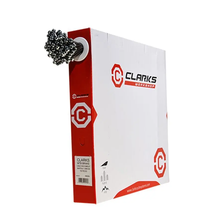 Velo Store - UK Clarks Cycle Systems Brake cable Clarks D1 (x100) | Extra 10% off with Subscription, Postage £16.79 to UK Fedex.
