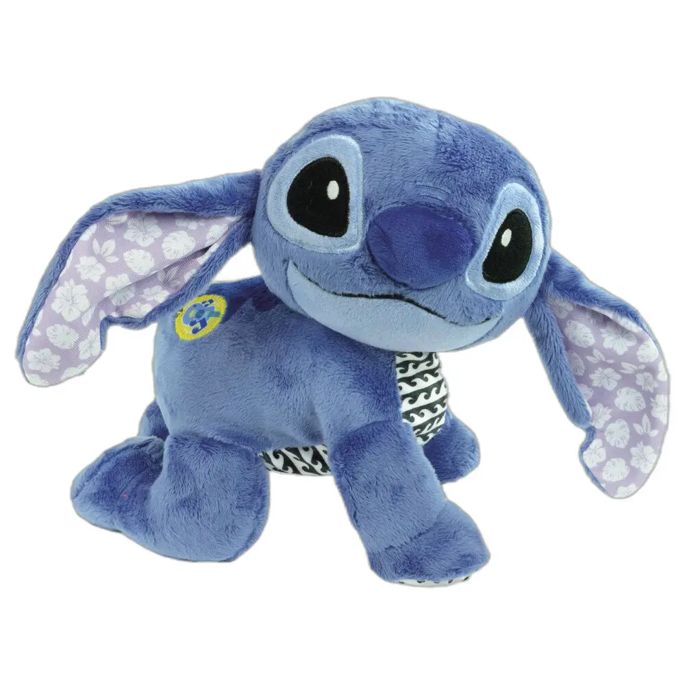 Peluche Clementoni Disney Baby Stitch Crawling