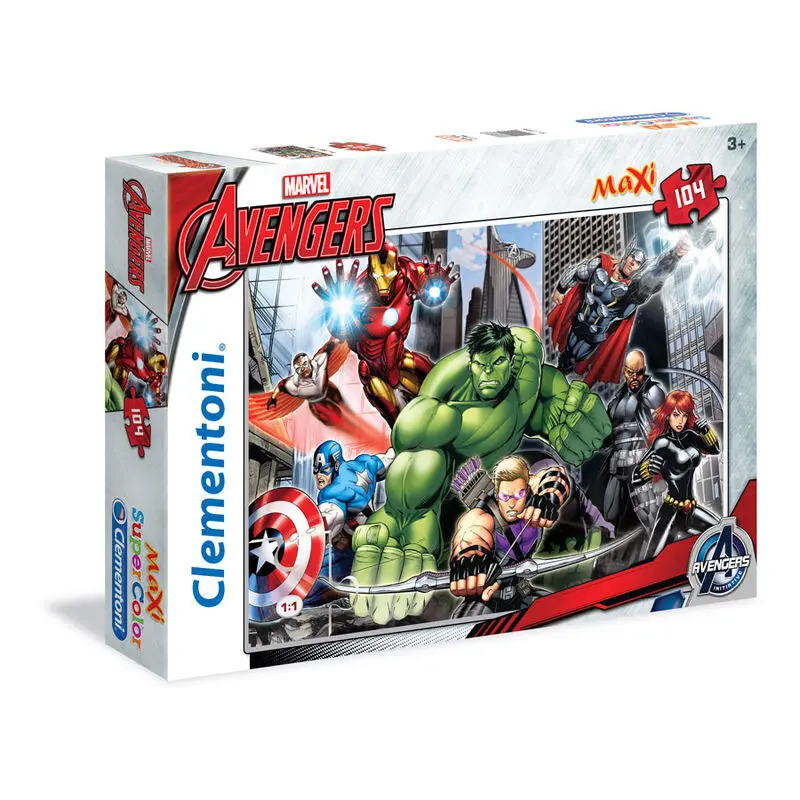 Puzzle mit 104 Teilen Clementoni Avengers Marvel