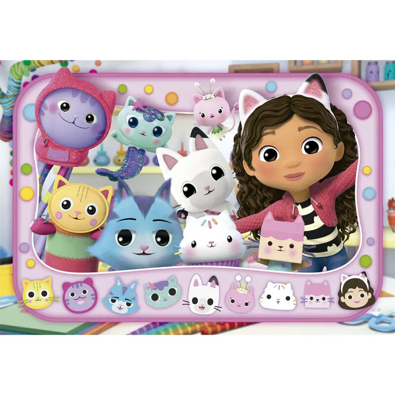 Puzzle de 60 pièces Clementoni Gabbys Dollhouse maxi