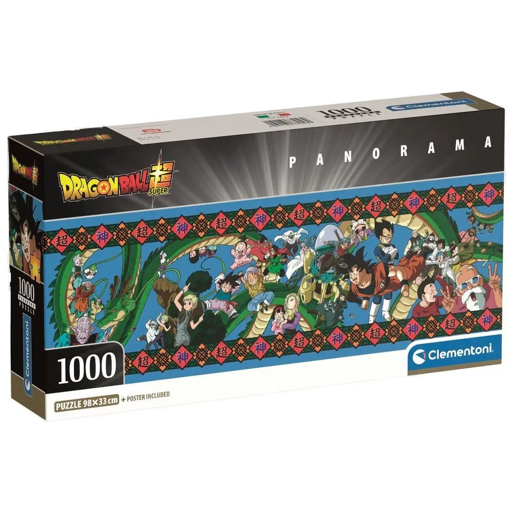 Puzzel van 1000 stukjes Clementoni Dragon Ball Panorama