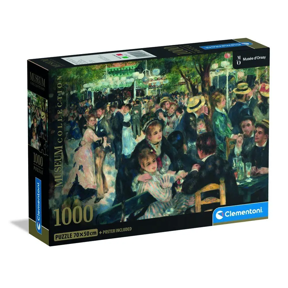 Puzzle mit 1000 Teilen Clementoni Museum Renoir Bal