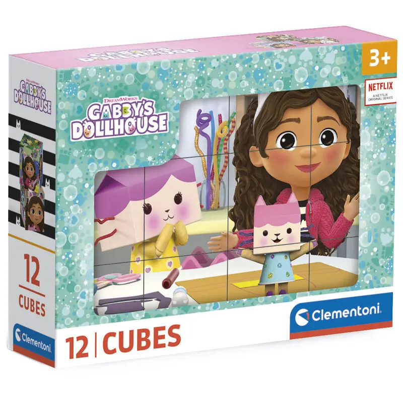Puzzle mit 12 Teilen Clementoni Gabbys Dollhouse