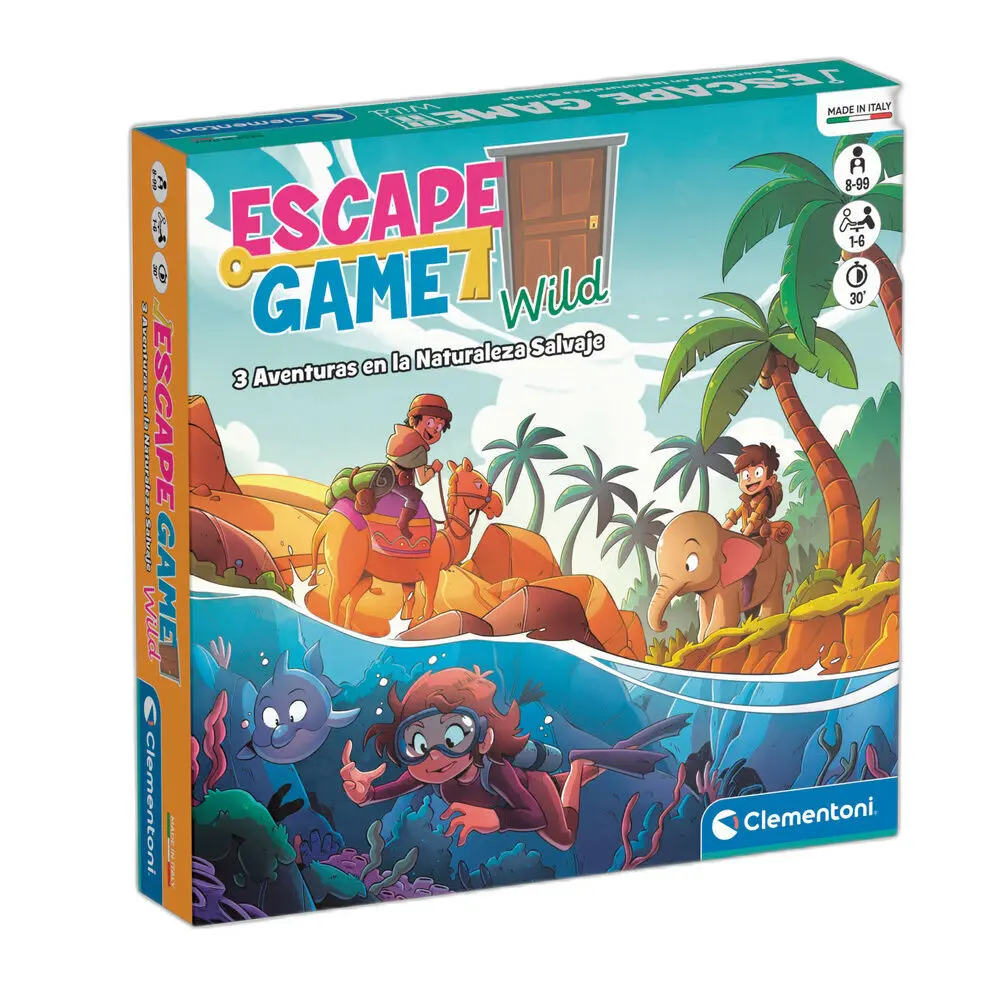 Gesellschaftsspiele Clementoni Escape Game Wild