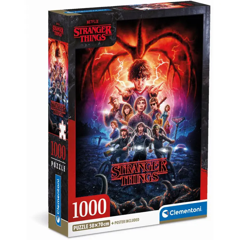 Puzzle 1000 Teile Clementoni Stranger Things