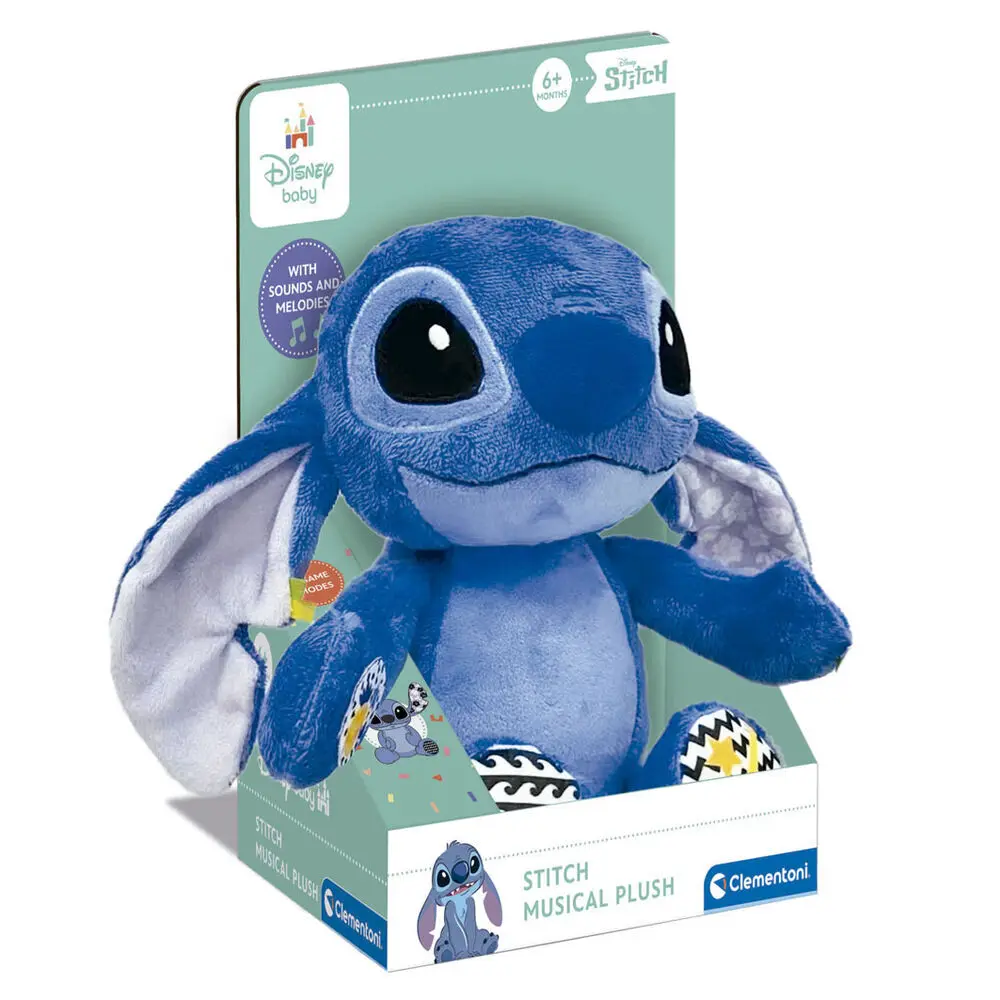 8005125179879 - Baby - Disney Stitch Interactive Soft Toy Plush