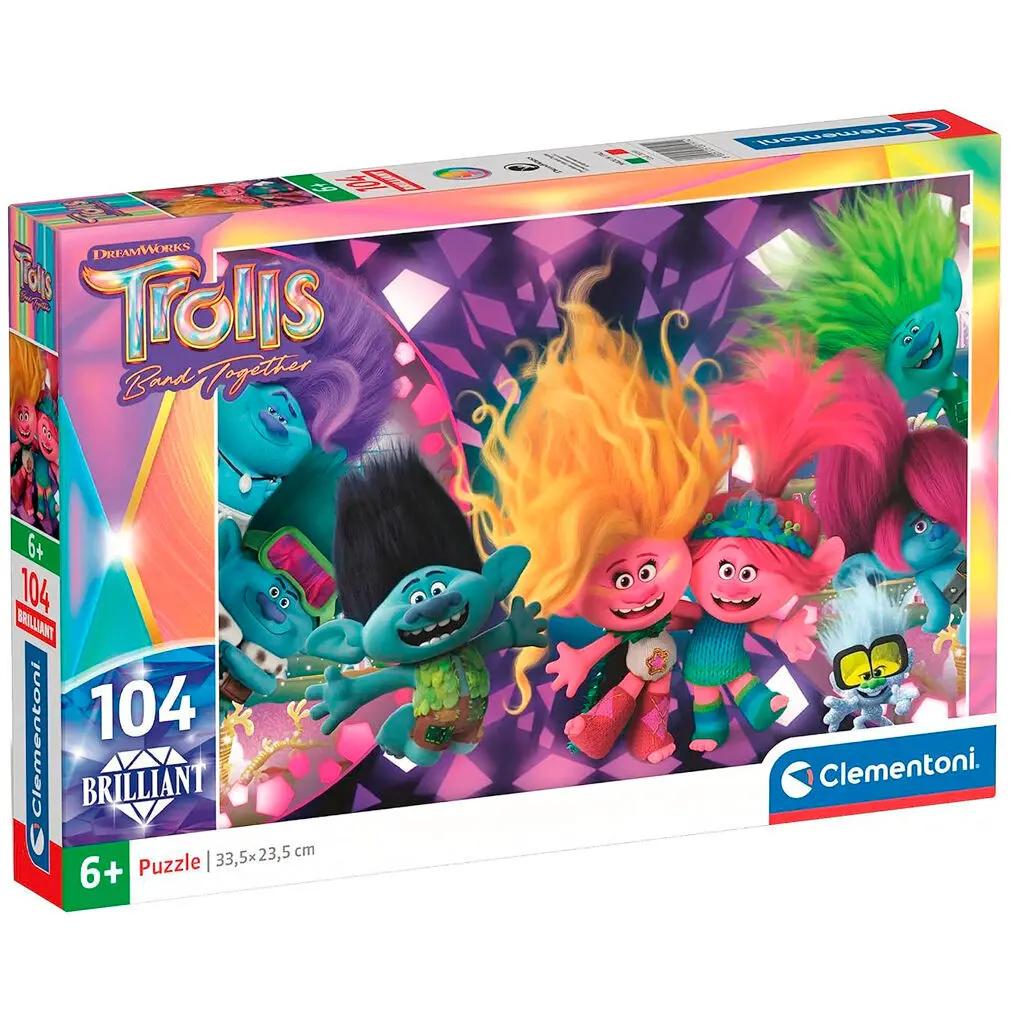 8005125201914 - Puzzle mit 104 Teilen Trolls