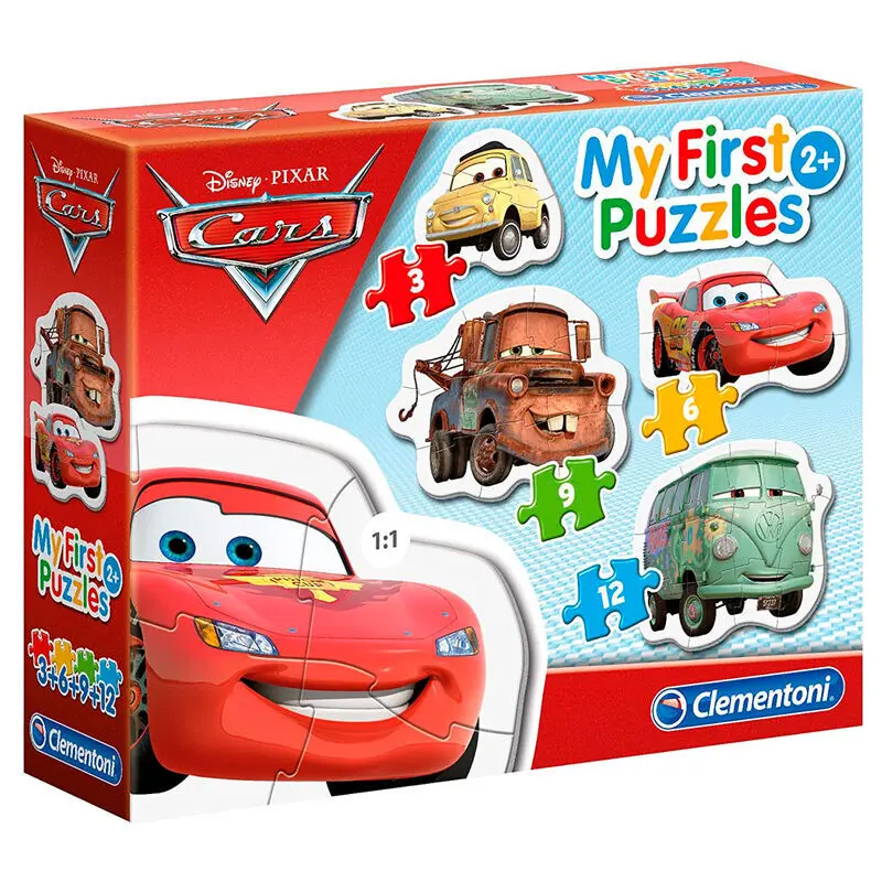 Puzzle mit 3-6-9-12 Teilen Clementoni Disney Cars My First