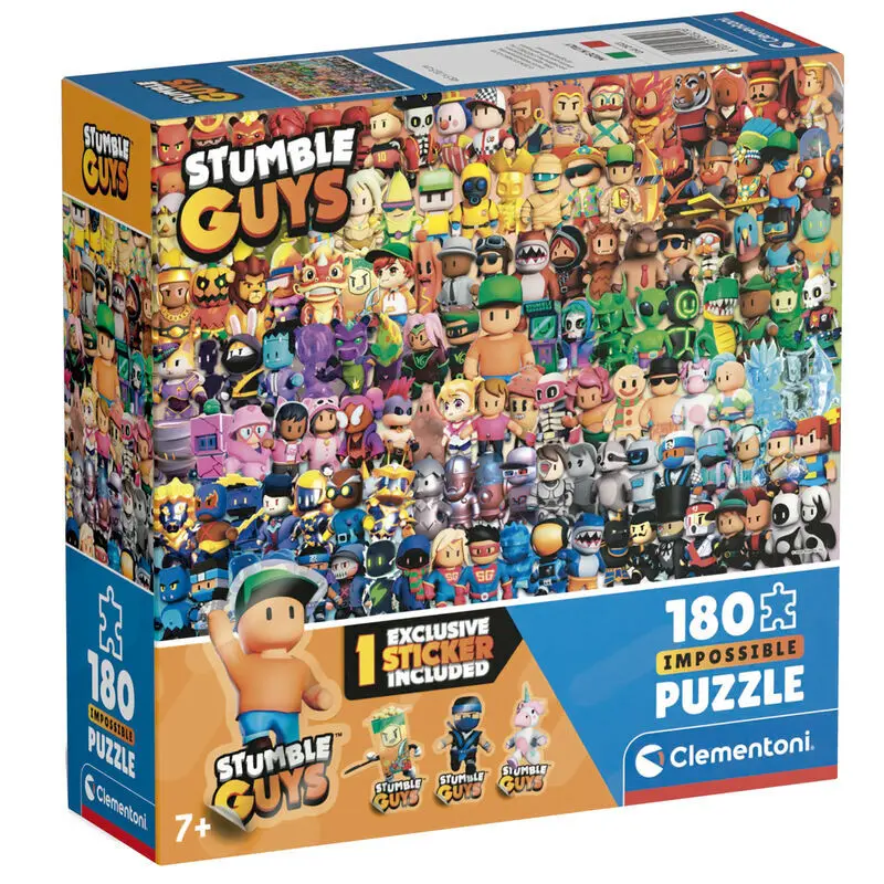 8005125293216 - Puzzle mit 180 Teilen Stumble Guys impossible