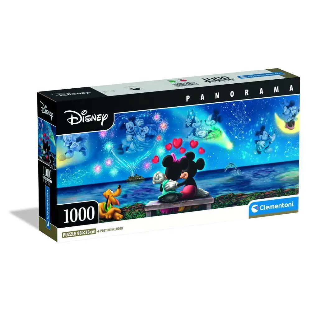 8005125395033 - Puzzle 1000 Teile Disney Mickey & Minnie Panorama