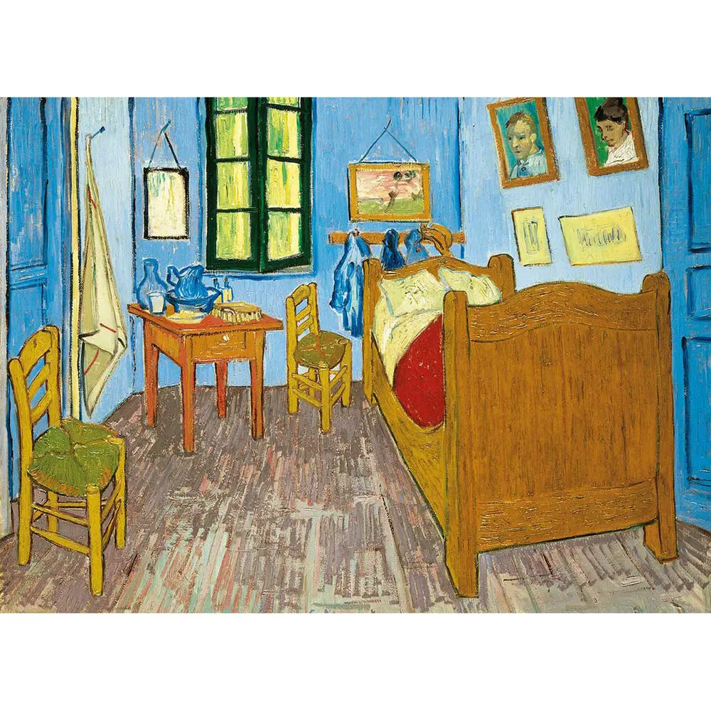 8005125396160 - Puzzle mit 1000 Teilen Musseum Collection Van Gogh La Habitacion de Arles