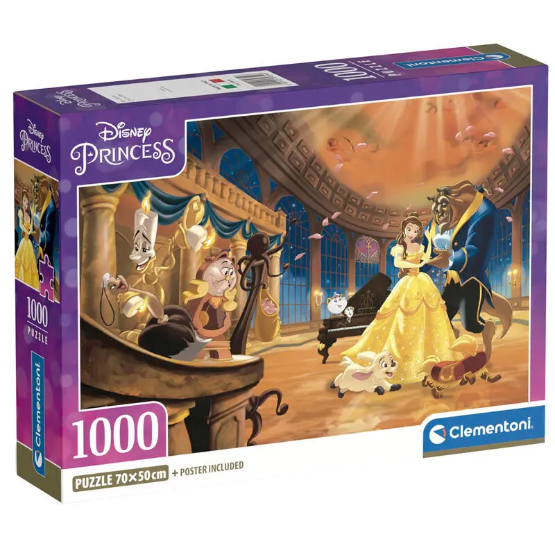 8005125398546 - Puzzle mit 1000 Teilen Disney Beauty And The Beast
