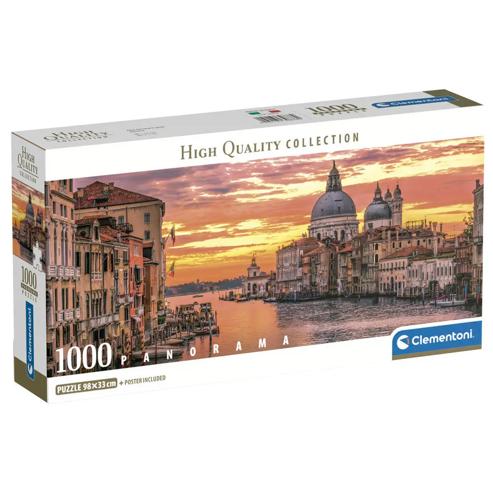 8005125398782 - Puzzle mit 1000 Teilen The Grand Canal-Venice panorama