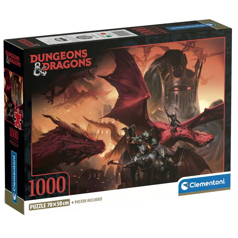 8005125399147 - Puzzle mit 1000 Teilen Dragons
