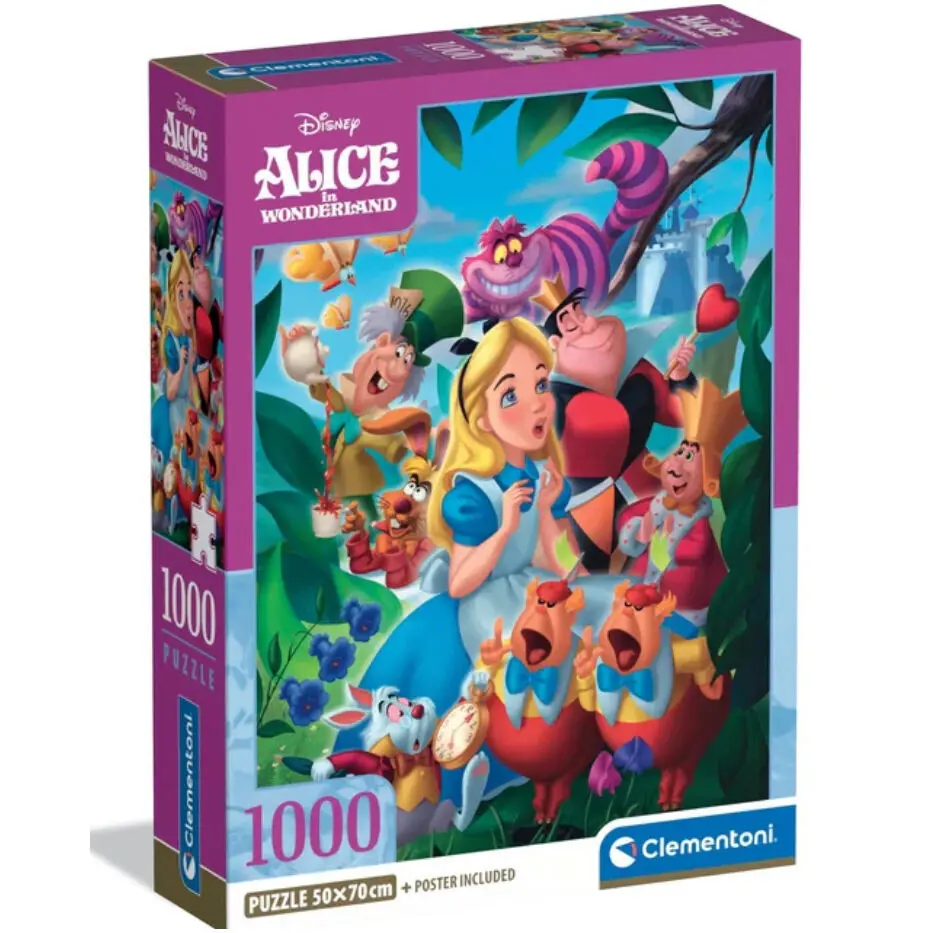 8005125399529 - Puzzle 1000 Teile Disney Alice in Wonderland