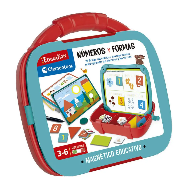 8005125554935 - Lernspiel Aktentasche Zahlen Formen 275 x 23 x 5 cm
