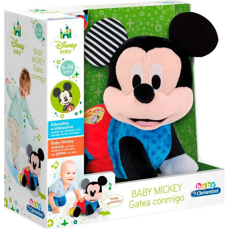 8005125555734 - Plüschtier Disney Baby Mickey Crawling