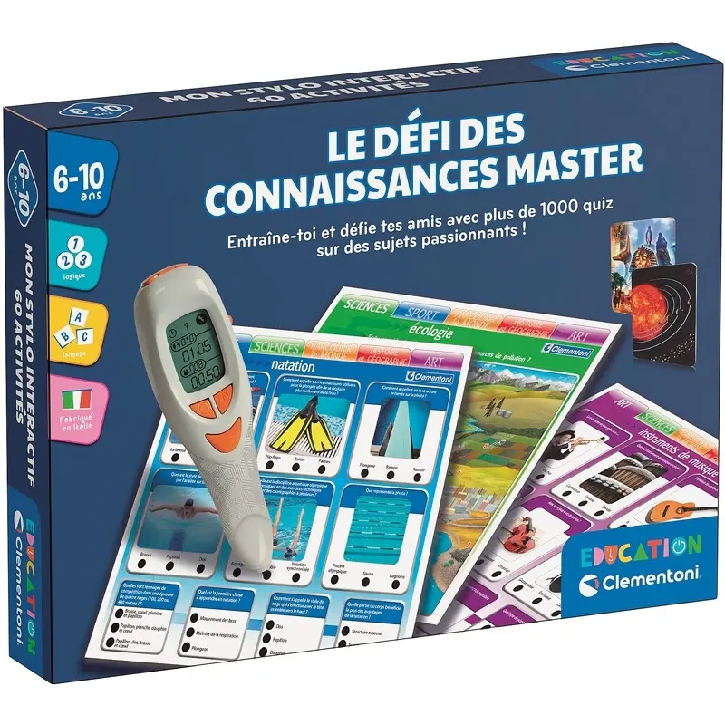 8005125528059 - Bildungsspiele Wissensherausforderung Master Clementoni