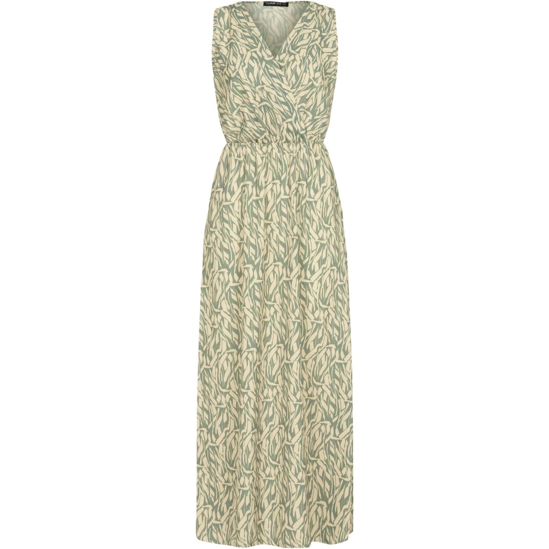 4255751207291 - Maxi Wickelkleid Damen im Print Cloud5ive