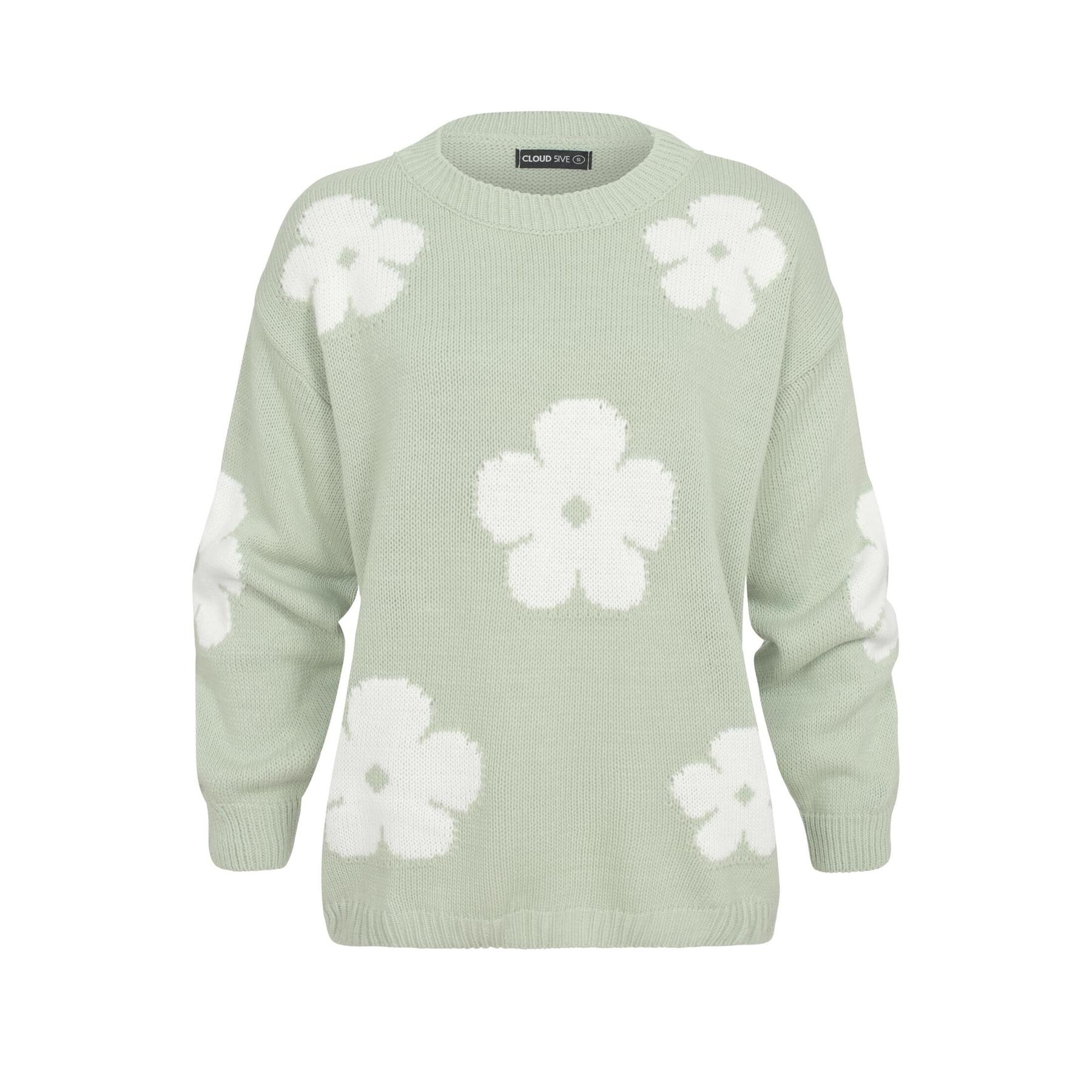 4255751219331 - Pullover Damen Flowers