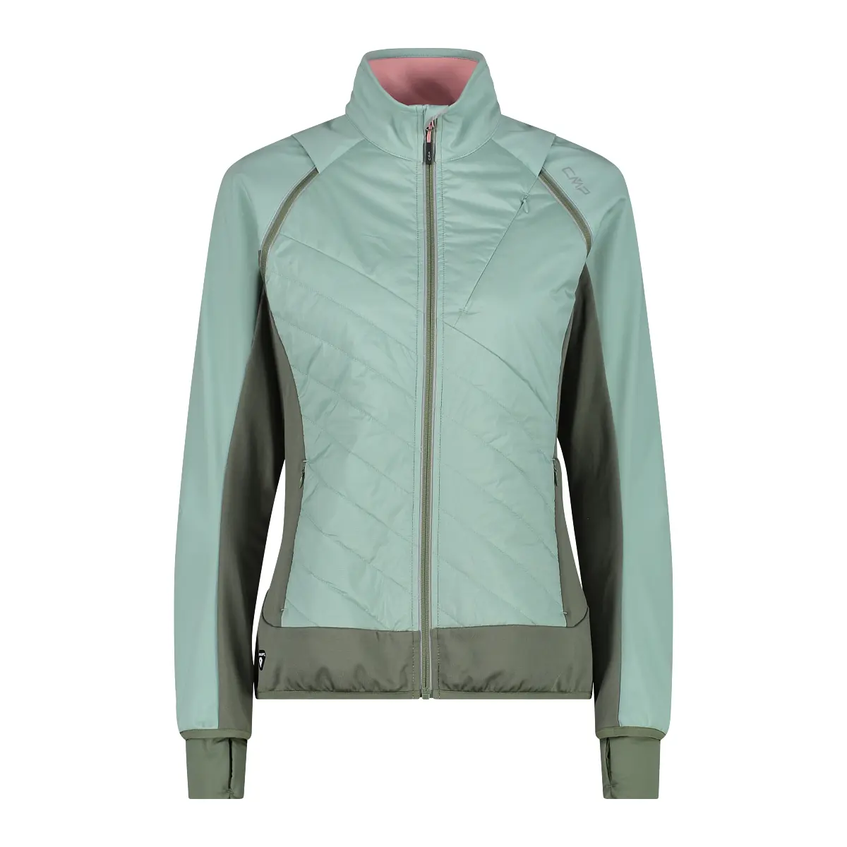 Women's jacket with removable sleeves CMP hybrid