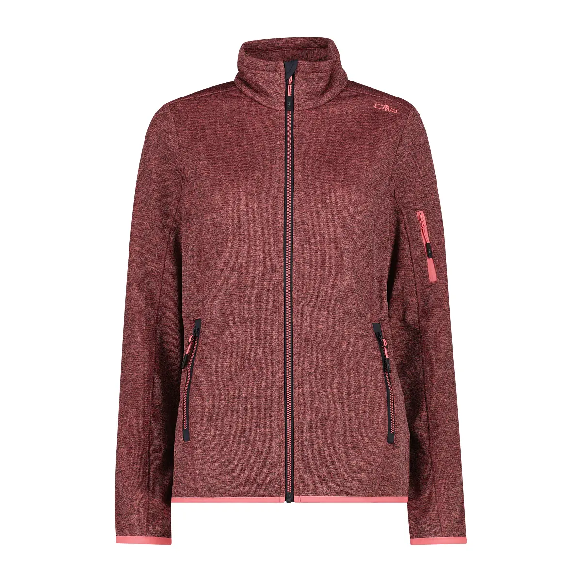 Cmp Damen Marron Fleece Für Knit-Tech