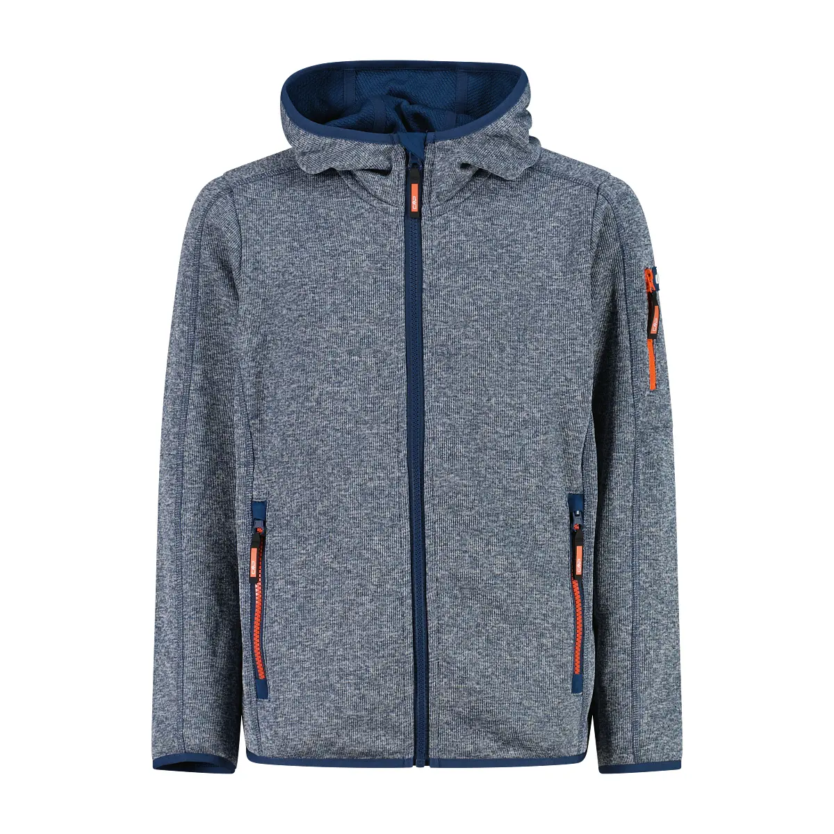 Kids' fleece hooded sweatshirt CMP