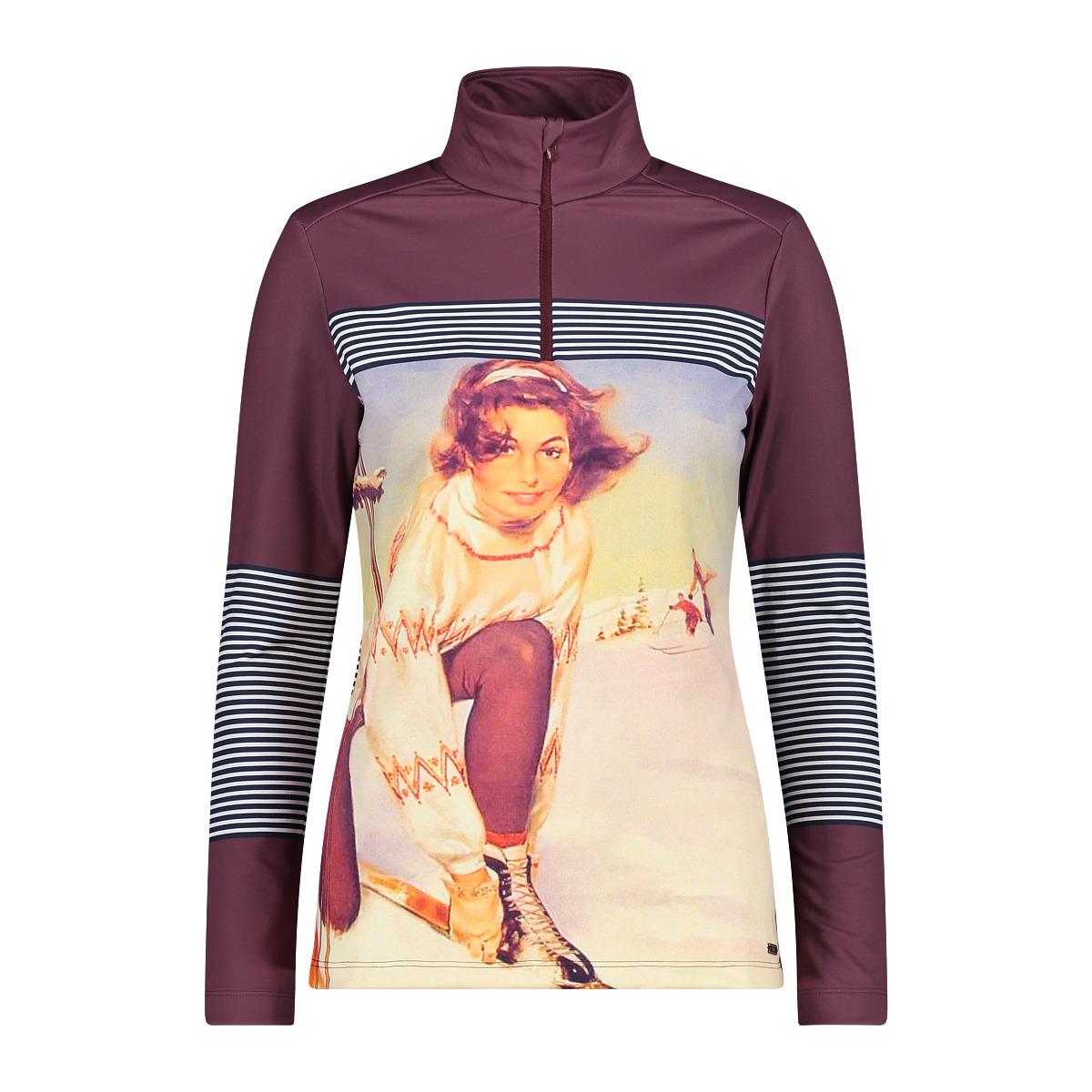 8059342633300 - Sweatshirt 1 4 Reißverschluss Damen CMP