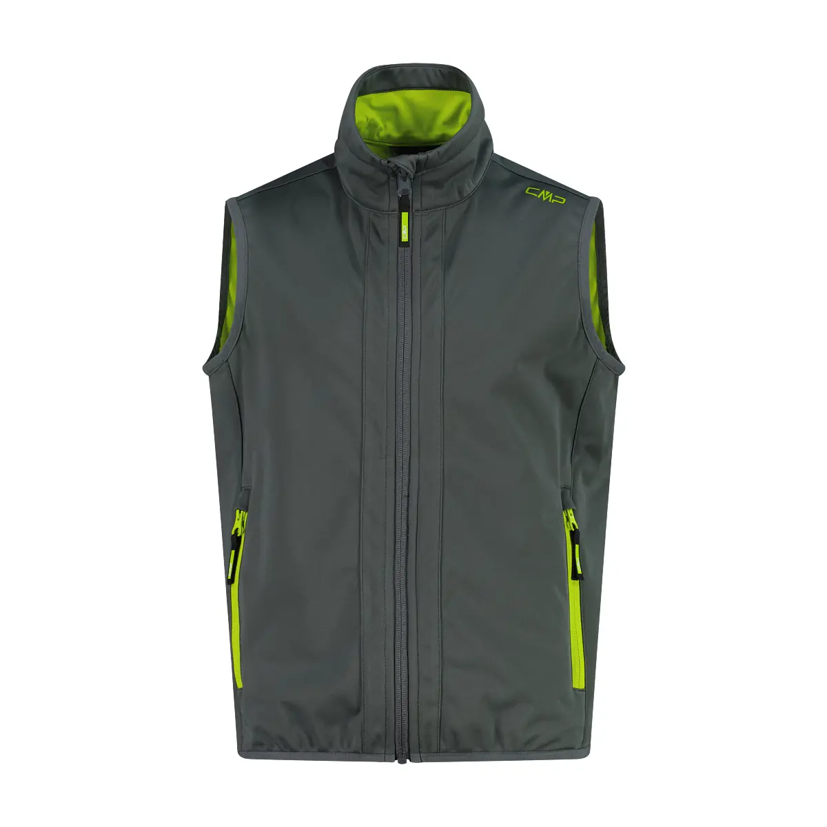 Cmp Gris Chaleco Sin Mangas En Softshell Niño