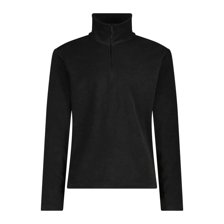 Cmp 31g3667 Fleece Met Halve Rits Zwart M Man