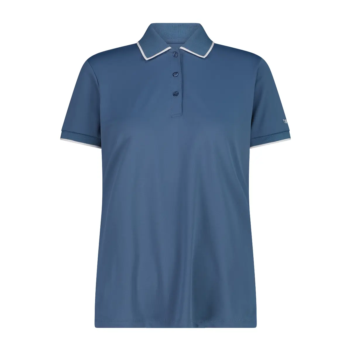 Cmp Women's Bleu Stretch Piqué Polo