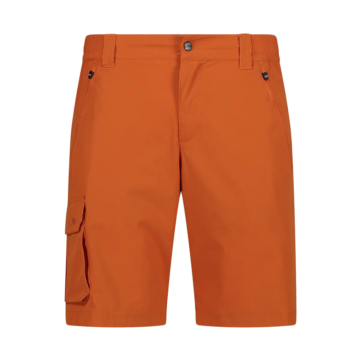 Cmp Men's Orange Stretchy Cargo Shorts