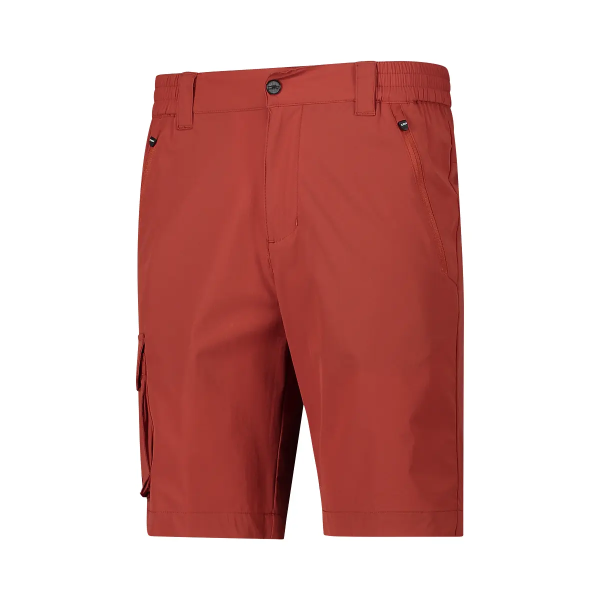 Cmp Men's Orange Stretchy Cargo Shorts