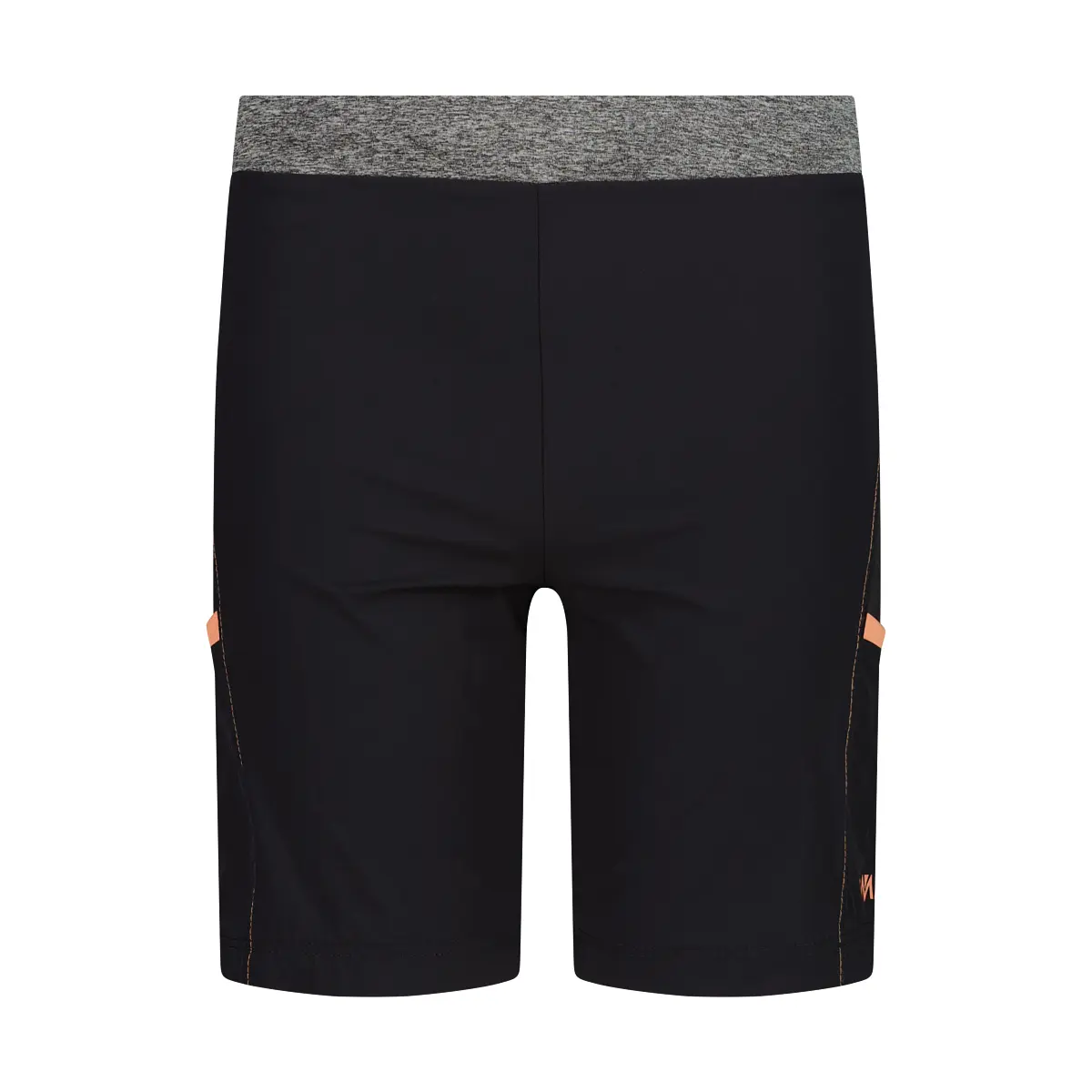 Cmp Girls Gris Polyester Bermuda Shorts For