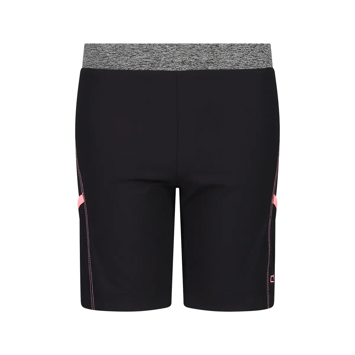 Cmp Girls Gris Polyester Bermuda Shorts For