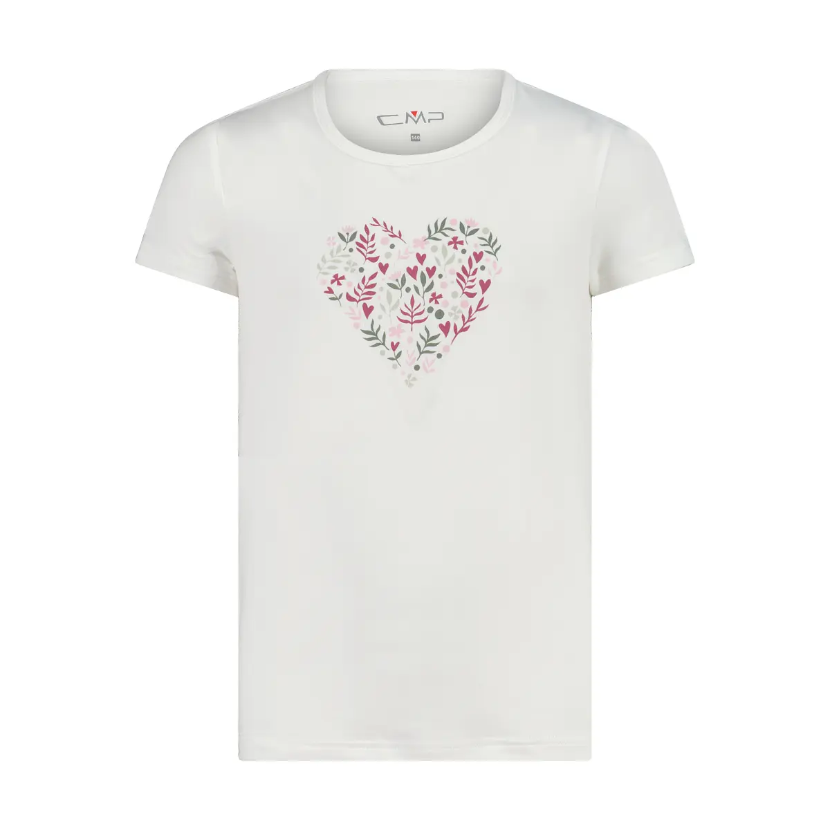 Cmp Blanc T-Shirt Con Estampado Para Niña