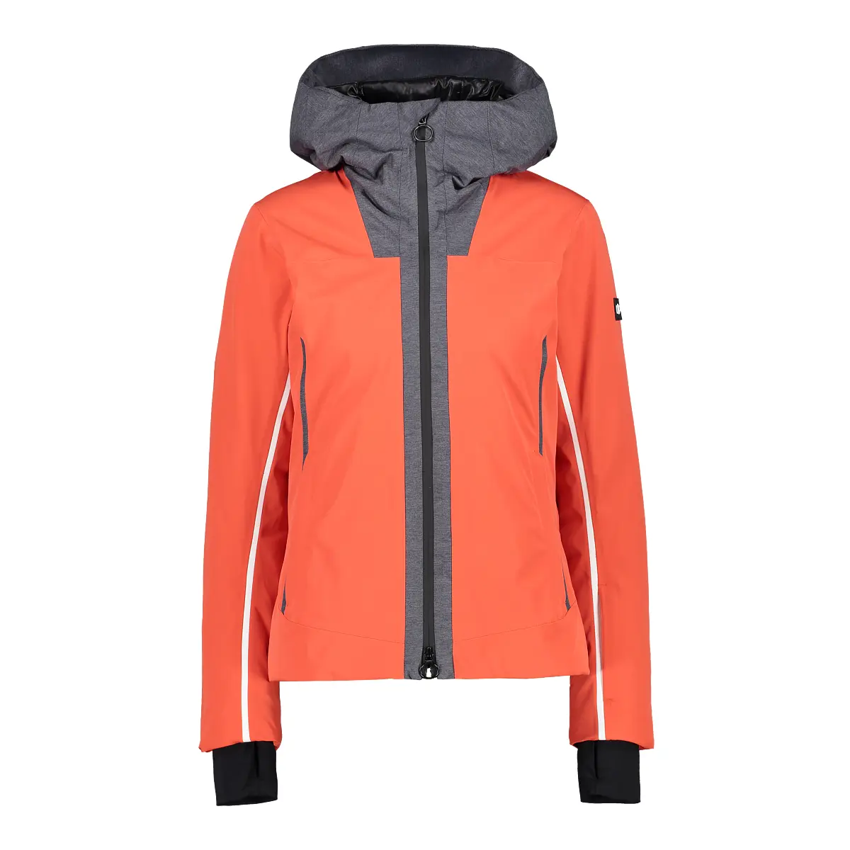 Damen Kapuzen Skijacke aus Twill CMP