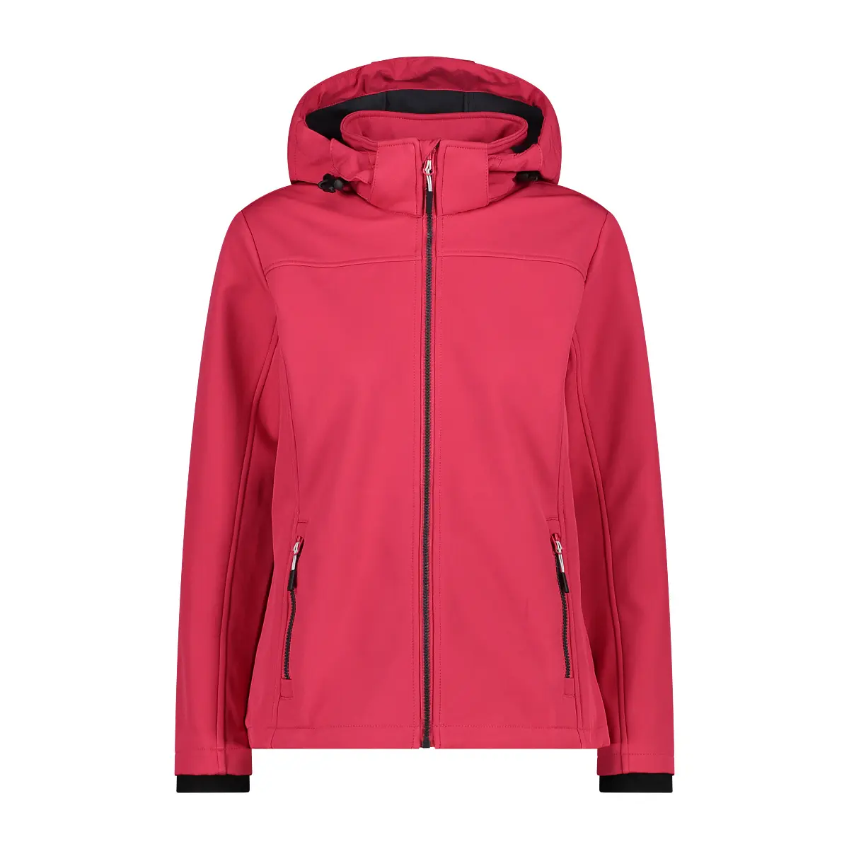 Damen wasserdichte Kapuzenjacke mit Reißverschluss CMP