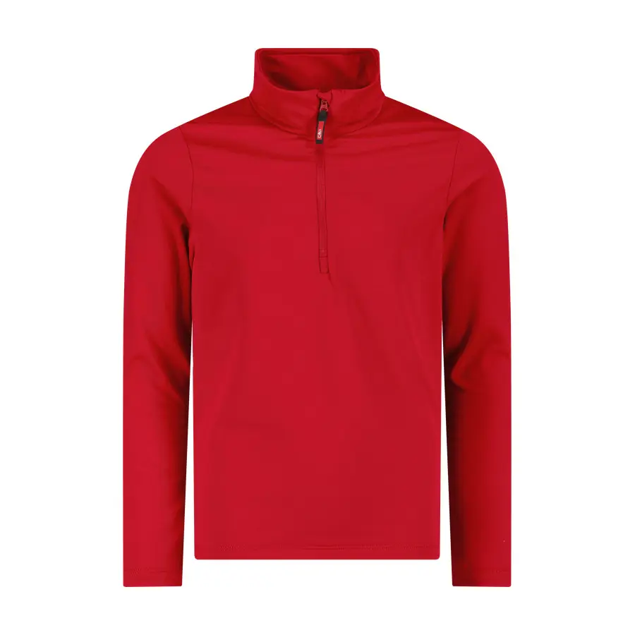 Cmp Rouge Sweatshirt 1/2 Zip Enfant