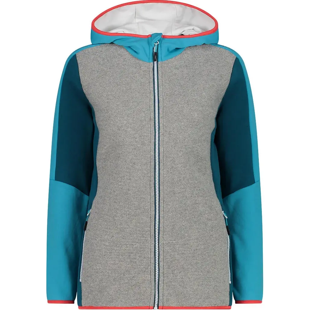 Cmp Damen Bleu Kapuzenjacke Für