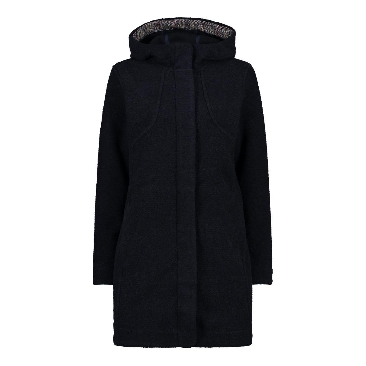 Cappotto con cappuccio da donna